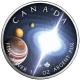 Kanada - 5 CAD Maple Leaf Universum (10.) Pulsar - 1 Oz Silber Color