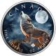Kanada - 5 CAD Maple Halloween (1.) Heulender Wolf 2023 - 1 Oz Silber Color
