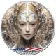 USA - 1 USD Silver Eagle Künstliche Intelligenz (4.) Cyber Woman - 1 Oz Silber Color