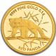 Tschad - 5000 CFA Red Panda 2023  - 0,5g Gold 