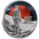 Niue - 1 NZD Mars from Phobos - 1 Oz Silber PP Color