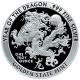 USA - Jahr des Drachen (Year of the Dragon) - 1 Oz Silber