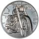 Cook Islands - 10 CID The Journey: Motorbike 2024 - 2 Oz Silber Black Proof 