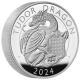 Grobritannien - 10 GBP Tudor Beasts (6.) The Tudor Dragon / Drache 2024 - 10 Oz Silber PP