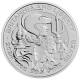 Großbritannien - 2 GBP Britannia and Liberty 2024 - 1 Oz Silber 