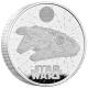 Grobritannien - 5 GBP Star Wars(TM) Millennium Falcon  2024 - 2 Oz Silber PP 