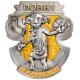 Samoa - 5 Dollar Dobby 2024 - 2 Oz Silber Antik Finish Gilded