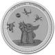 Niue - 2 NZD Star Wars(TM) Mandalorian(TM) Grogu(TM) Baby Yoda 2024 - 1 Oz Silber