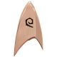 Niue - 2 NZD Star Trek(TM) Starfleet Division (3.) Operatives Abzeichen - 1 Oz Silber PP