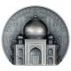 Cook Island - 25 CID Historic Monuments Taj Mahal 2025 - 5 Oz Silber Antik Finish