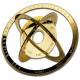Cook Islands - 4x25 NZD Valcambi Armillary - 1 Oz Gold