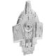 Niue - 5 NZD Star Trek(TM) Ships: U.S.S. Defiant NX-74205(TM) - 3 Oz Silber PP