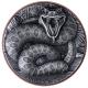 Vanuatu - 10 Vatu Double Giant Anaconda 2025 - 10g Silber Antik Finish