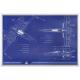 Niue - 2 NZD Star Wars(TM) Blueprints: X-Wing T-70(TM) (5.) 2025 - 1 Oz Silber Color
