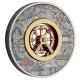 Tuvalu - 2 TVD Riesenrad 2025 - 2 Oz Silber Antik Finish Color Gilded