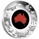 Australien - 1 AUD Great Southern Land Snakeskin Jasper 2025 - 1 Oz Silber