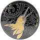 Neuseeland - 2 NZD Kiwi 2026 - 2 Oz Silber Black Proof Gilded