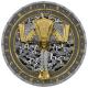 Germania Mint - 10 Mark Artefacts: Mjölnir 2025 - 2 Oz Silber Ultra High Relief Gilded