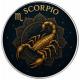 USA - 1 USD American Silver Eagle: Sternzeichen: Skorpion/Scorpio 2025 - 1 Oz Silber Color