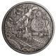 Kanada - 50 CAD Eine skurile Geschichte: Dampflokomotive (Steam Locomotive) - 3 Oz Silber Antik Finish