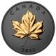 Kanada - 20 CAD Maple Leaf 2025 - 1 Oz Silber Black Rodium Gilded