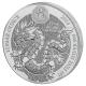 Ruanda - 50 RWF Lunar Serie Drache 2024 - 1 Oz Silber