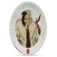 Niue - 2 NZD Disney(TM) Villains (4.) Cruella De Vil(TM) - 1 Oz Silber PP Color