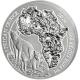 Ruanda - 50 RWF African Ounce Tüpfelhyäne 2026 - 1 Oz Silber