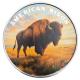 Scottsdale Mint - The Wild: American Bison - 1 Oz Silber Color