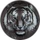 Cook Island - 5 CID Black and White - Tiger 2025 - 1 Oz Silber Color