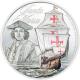 Cook Island - 5 CID Legends of the Seas: Santa Maria 2026 - 1 Oz Silber PP Color