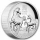 Australien - 8 AUD Lunar III Pferd 2026 - 5 Oz Silber PP High Relief