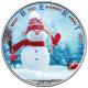 USA - 1 USD Silver Eagle Weihnachten: Xmas Greetings - 1 Oz Silber Color