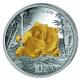 China - 10 Yuan Panda 2026 - 30g Silber Gilded