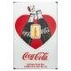 Goldbarren - PAMP Coca Cola(R) Valentinstag Love - 1g Gold im Blister