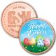 USA - GSM Frohe Ostern - 1 Oz Kupfer Color
