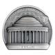 Cook Island - 10 CID Historical Monuments: Jefferson Memorial 2026 - 2 Oz Silber Antik Finish