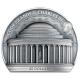 Cook Island - 25 CID Historical Monuments: Jefferson Memorial 2026 - 5 Oz Silber Antik Finish