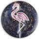 Cook Island - 5 CID Line Art: Flamingo 2026 - 1 Oz Silber PP Color