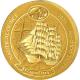 Ruanda - 100 RWF Nautische Unze Kruzenshtern 2026 - 1/12 Oz Gold