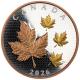 Kanada - 50 CAD Maple Leaf in Motion 2026 - 5 Oz Silber Gilded