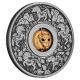Tuvalu - 1 TVD Lunar III Pferd 2026 - 1 Oz Silber Antik Finish Rotating Charm