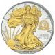 USA - 1 USD American Silver Eagle 250. Jubiläum Privy 2026 - 1 Oz Silber Gilded