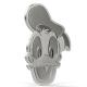 Niue - 1 NZD Disney(TM) Mickey and Friends(TM) Iconic Expressions: Donald Duck(TM) - 1/2 Oz Silber
