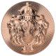 Scottsdale Mint - Lion Stacker(R) - 1 Oz Kupfer