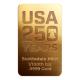 Scottsdale Mint - 250. Jahrestag USA Goldbarren - 1/100 Oz Gold