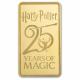 Goldbarren - Harry Potter(TM) 25. Jahrestag - 0,5g Gold im Blister