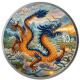 China - 10 Yuan Drache (Dragon) 2026 - 1 Oz Silber Color 2. Version