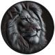 Cook Island - 5 CID Black and White Lion 2026 - 1 Oz Silber Obsidian Black