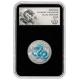 Ruanda - 10 RWF Blue Dragon Azur 2026 - 1/12 Oz Silber Reverse Proof Color
